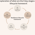 what are the 5 key stages of Resilience lifecycle framework