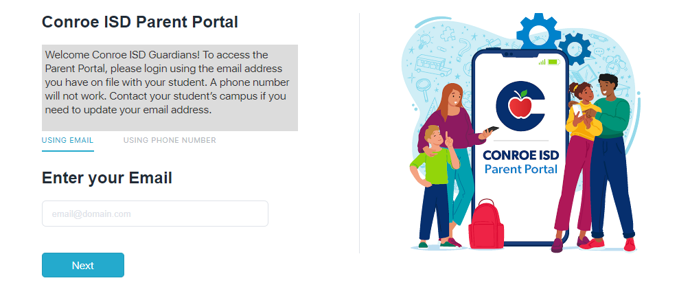 Conroe ISD Parent Portal